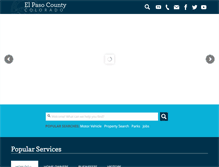 Tablet Screenshot of elpasoco.com